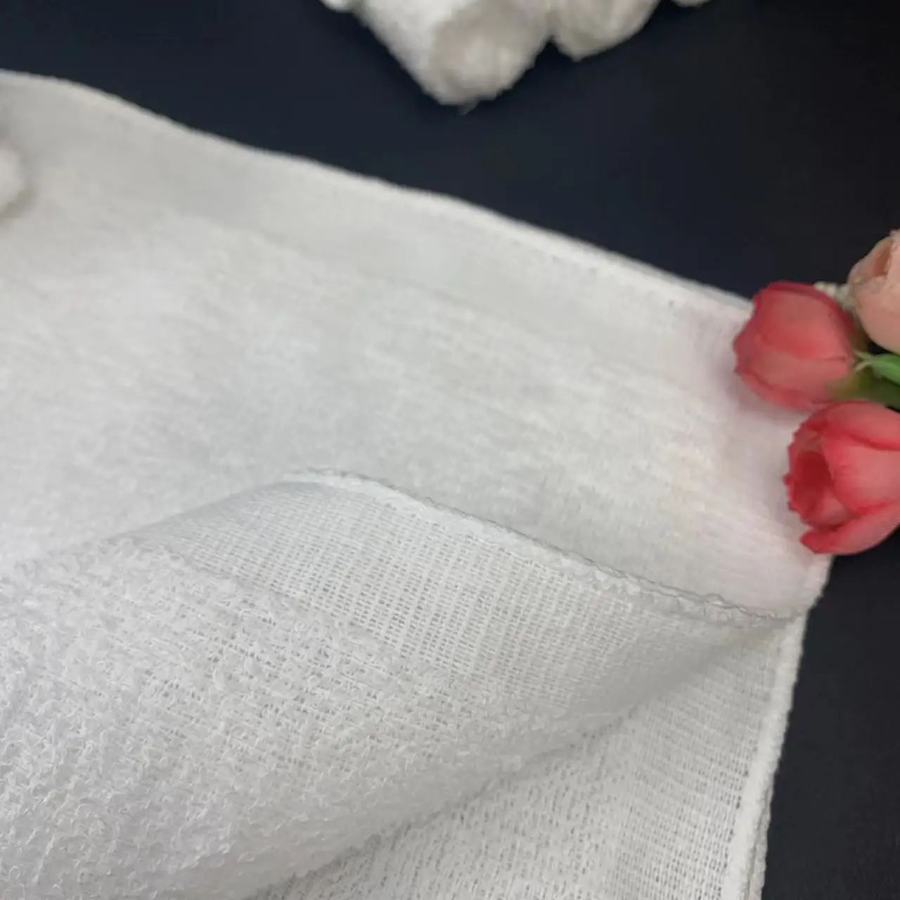 Dry Bulk Disposable Oshibori Hand Towels Kitchen Towel For Wet Towel