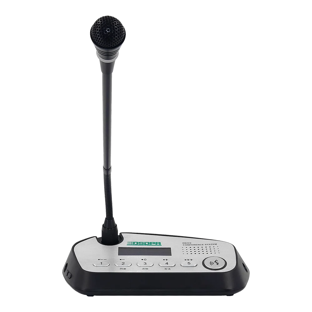 Conference System Multiple Mic Chairman Unit Microphone With Voting Function