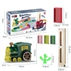 green-The color of the dominoes is random