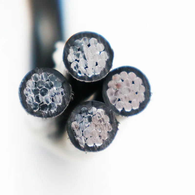 10kv 35kv Aluminum Conductor ABC Aerial Bundle Cable XLPE/PVC Insulated Overhead Power Cable