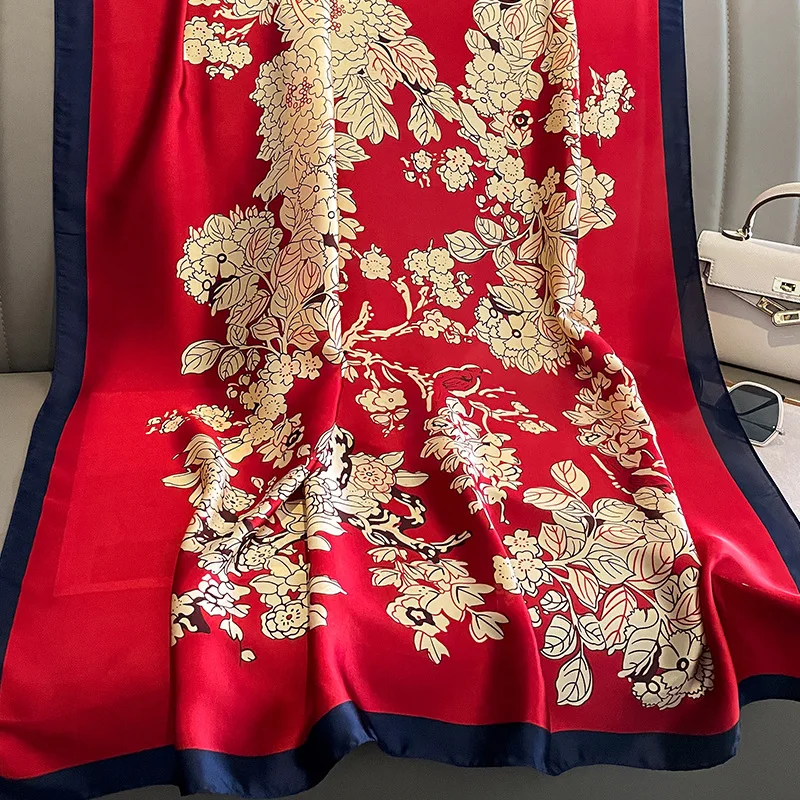 Èaphi エフィ INDIA PATTERN SATIN SCARF Èaphi エフィ INDIA PATTERN SATIN SCARF 小物 eaphi INDIA