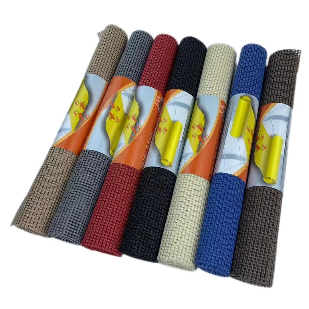 New Multipurpose Non-Slip Mat, Grid Pattern PVC Non-Adhesive Grip