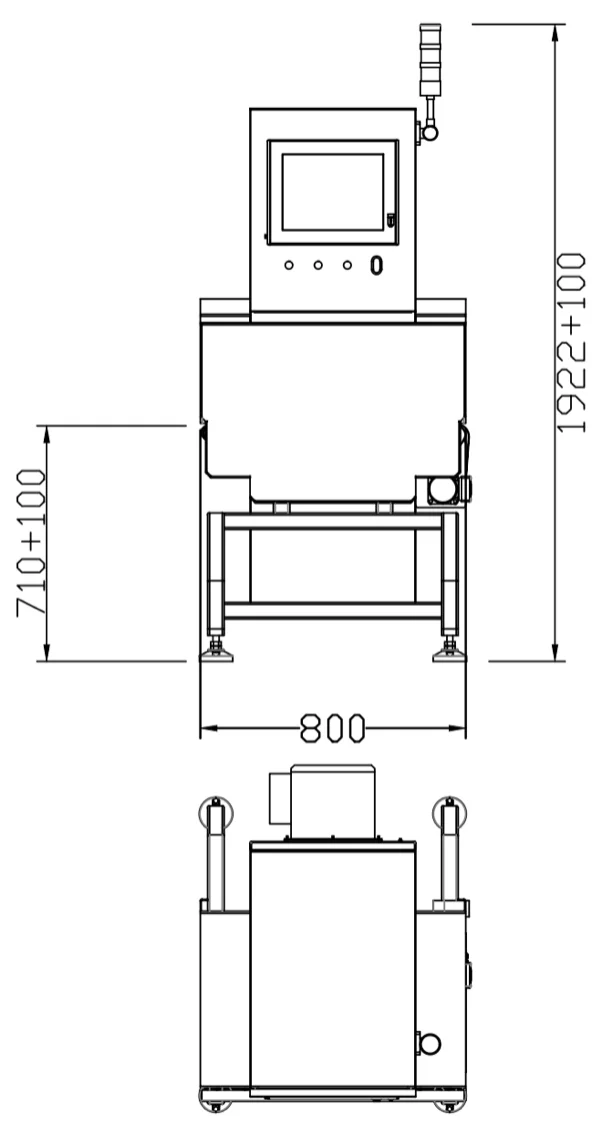 Foreign body detection equipment X-ray machine