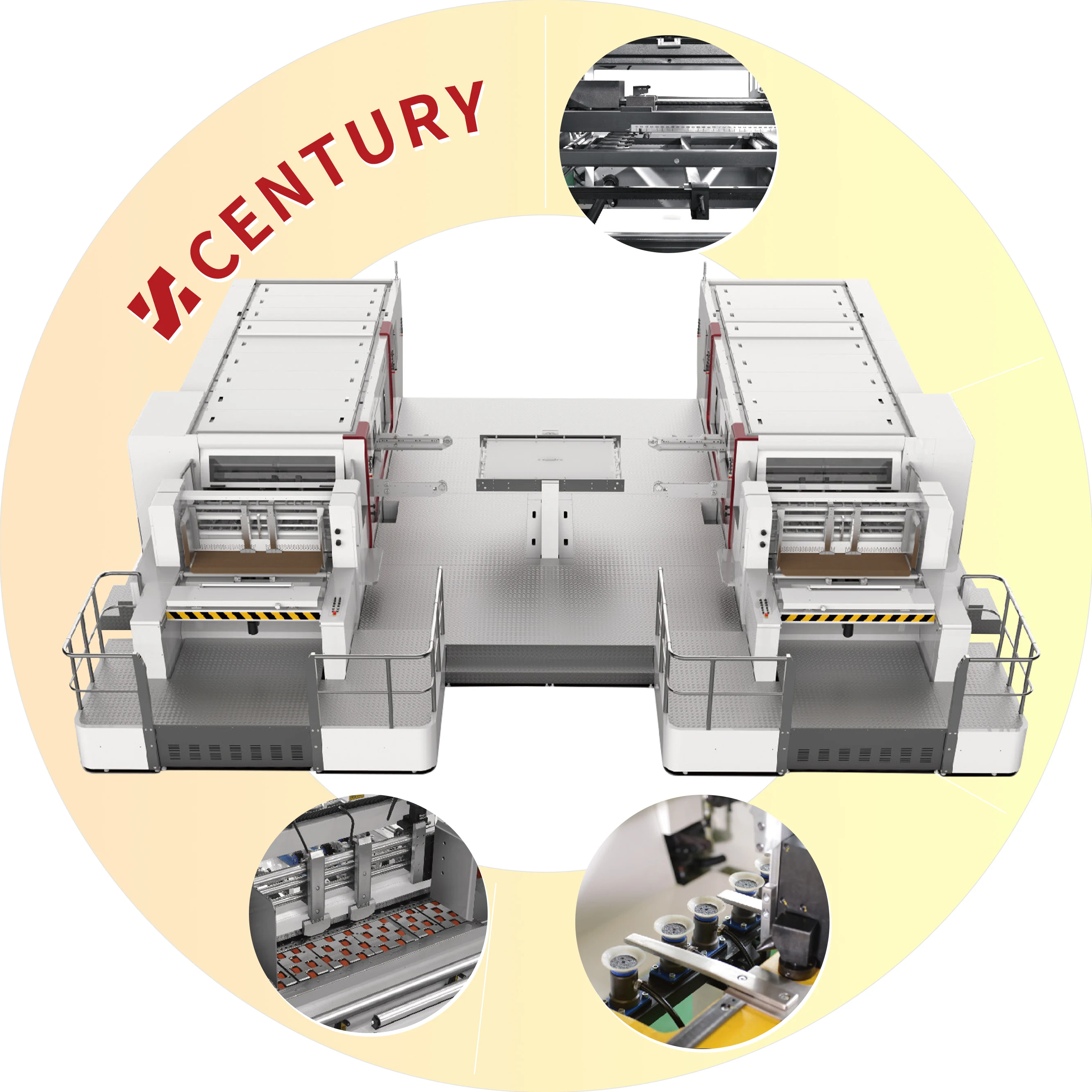 Machine de découpe de matrices automatique pour papier MWZ1650G machine de découpe de matrices pour papier et machine de découpe de matrices pour boîtes ondulées