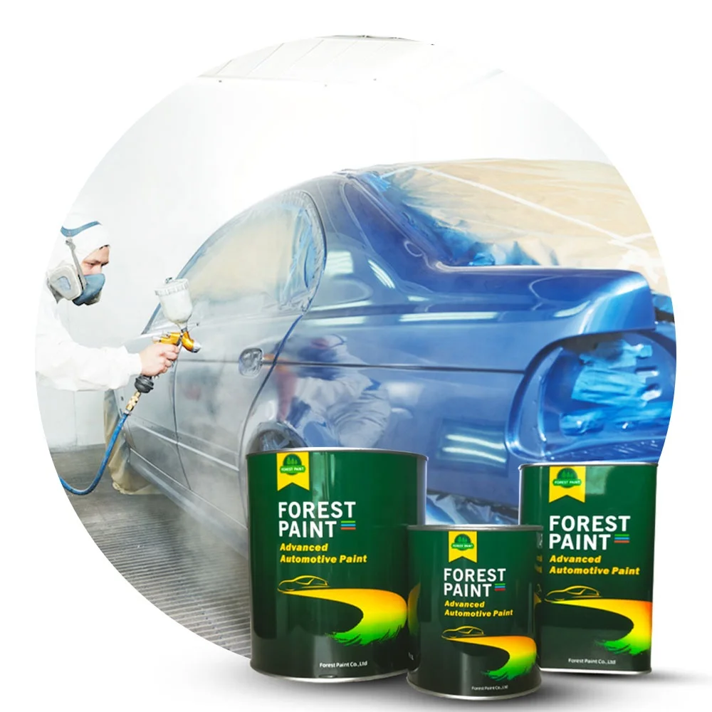 Good Weather Resistance High Gloss Retention Excellent Performance Car Body Works Spray Paint Matte 2k clear Coating Varnish