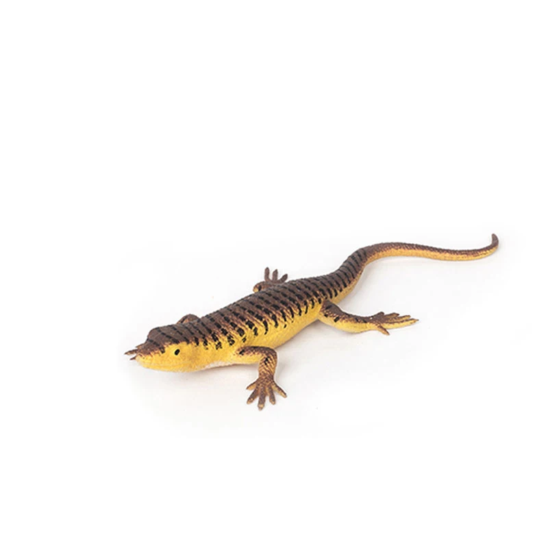 Stress Soft  Lifelike Lizards Rubber Lizard Articulating Toy To Kids And Adults