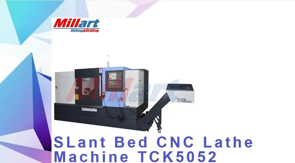 CNC Turning Lathe Machine TCK5052, Slant Bed Lathe