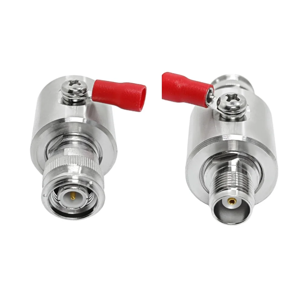 Bộ hạn chế xung điện Gas Tube Discharge chống sét 0-3G Jack Tnc cái sang Tnc Plug đực