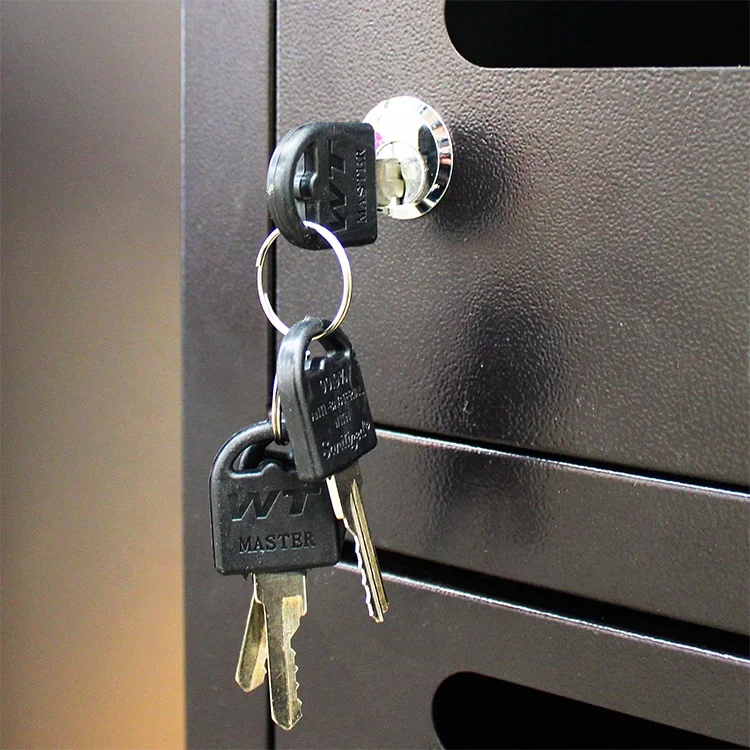 High Buildings Post Office Box Steel Multi Doors Key Locking British Mailbox for Sale