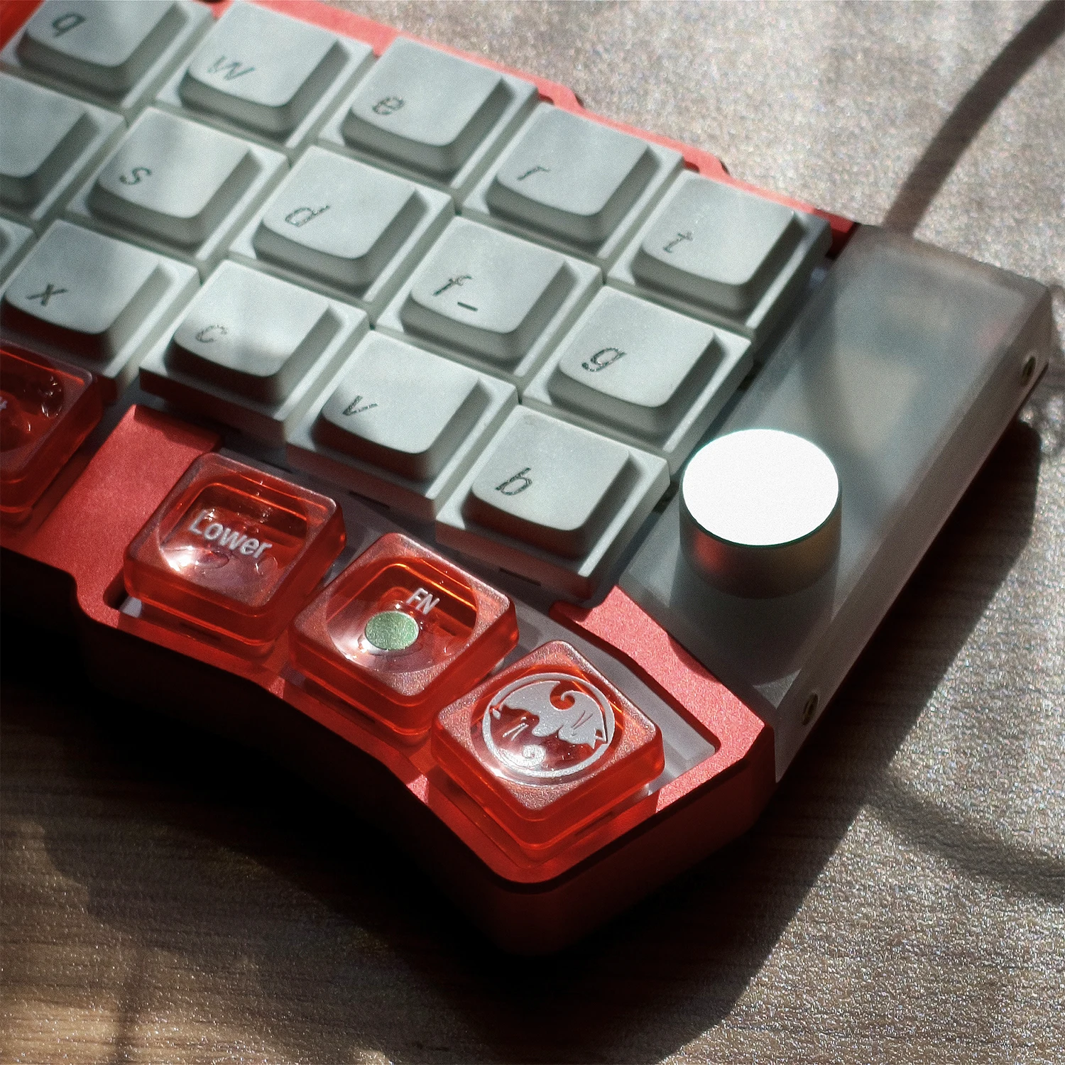 Jezail Funder Cornix Dual-Mode Ergonomic Split Gaming Keyboard