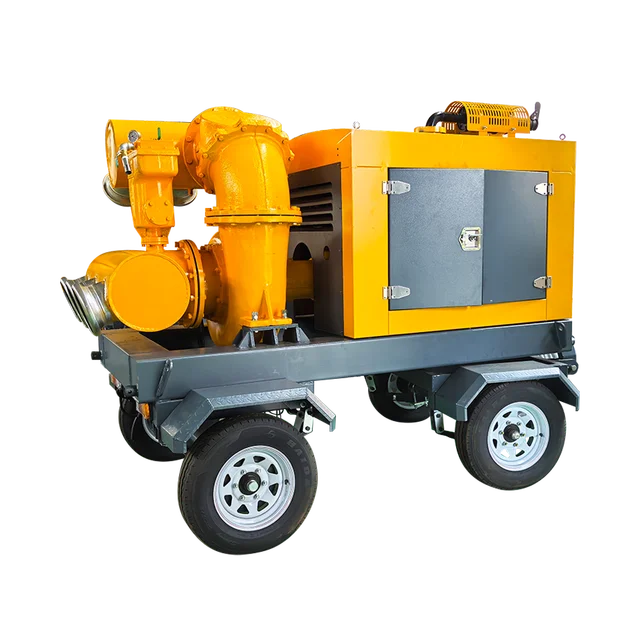 Horizontal high head diesel engine cast iron mobile emergency feedwater pump
