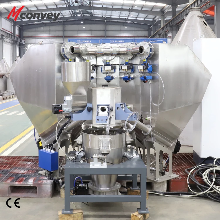 Pvc Auto Weighing System Powder Formula Weigher Plastic Additive Gravimetric Dosing System