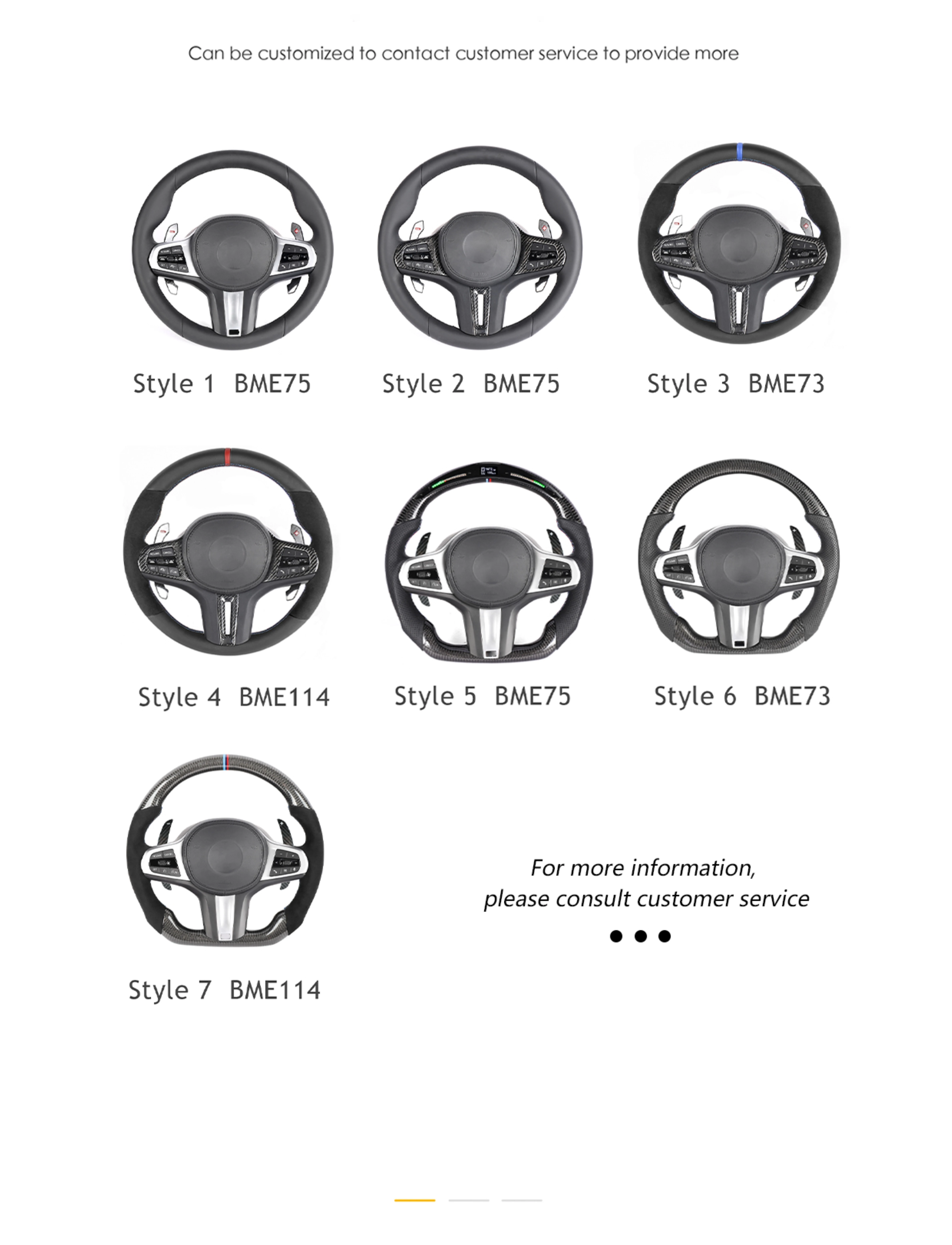 Best Custom Carbon Fiber M Sport Steering Wheel For Bmw F30 Steering