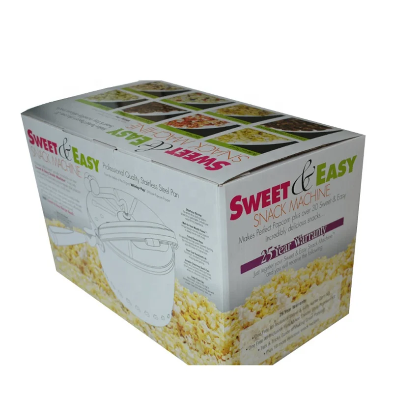 Pressure Cooker Custom Packaging Boxes Durable Full Printing Corrugated Paper Cartons