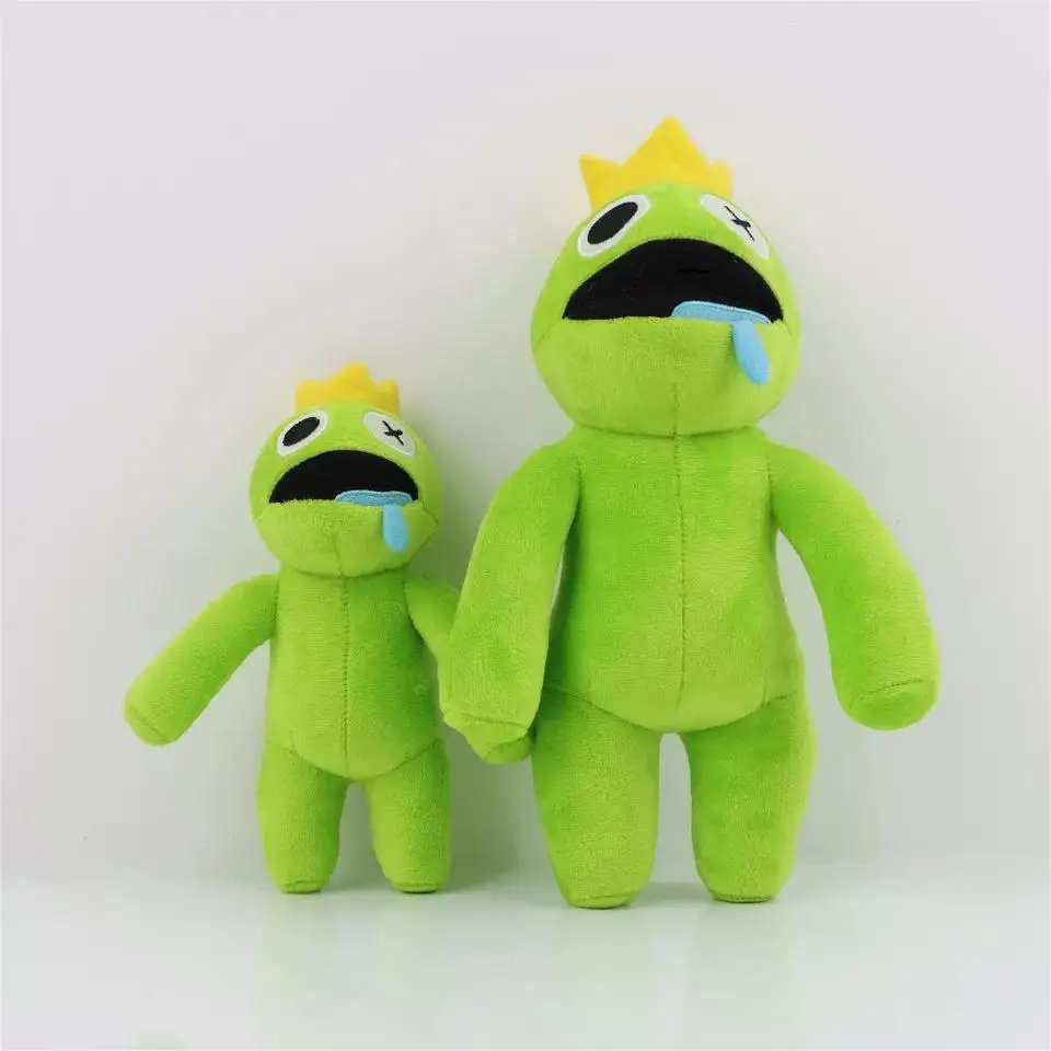 Rainbow Friends Plush Green Kawaii Plushie FNF Plush Roblox -  Israel