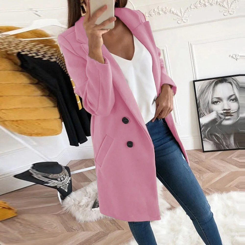 plus size women's wool blazers