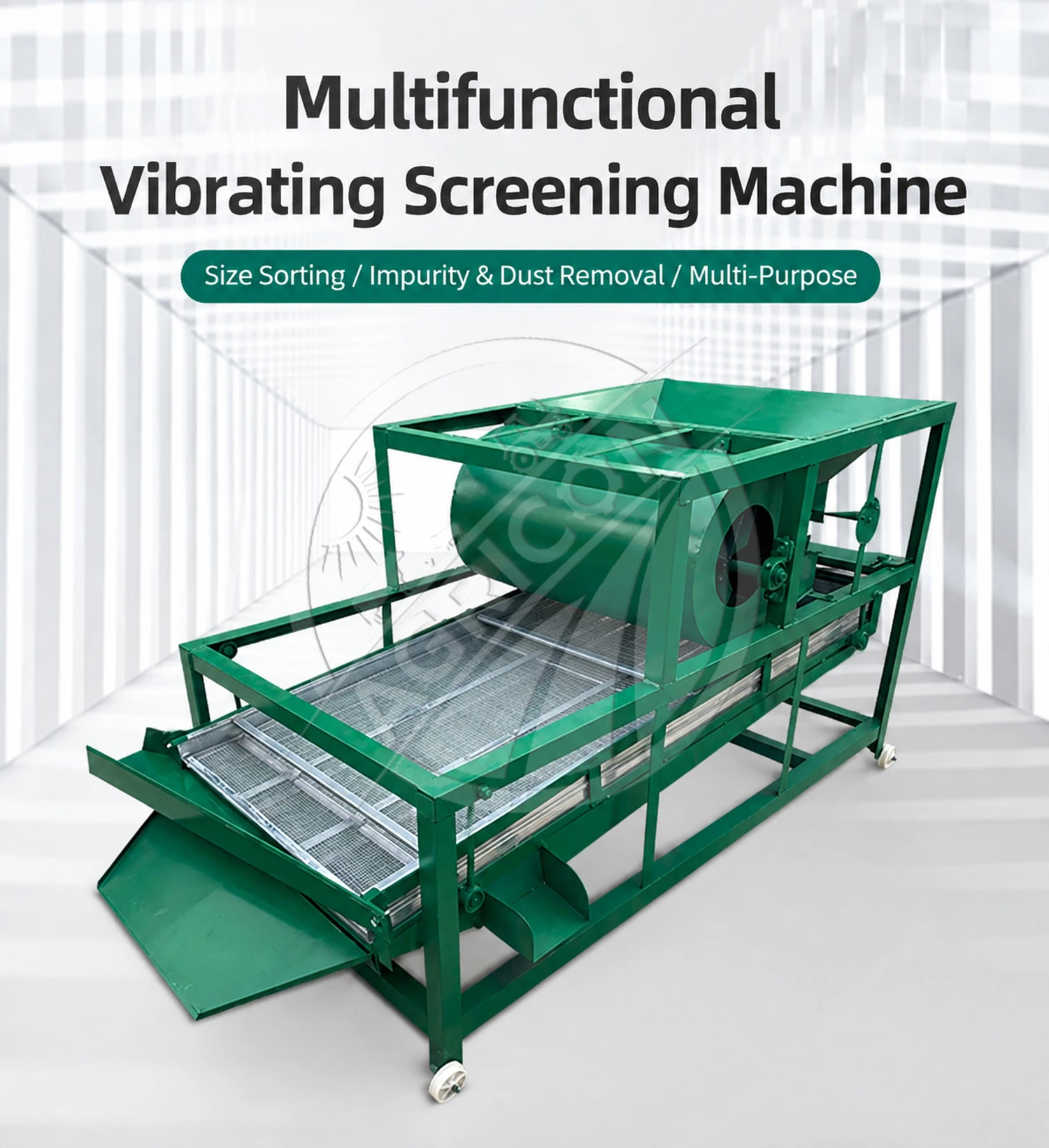 Air Suction Crop Sizing Machine