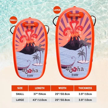 Alibaba.com: FUNWATER ES1Z00084 Inflatable Bodyboard, PVC