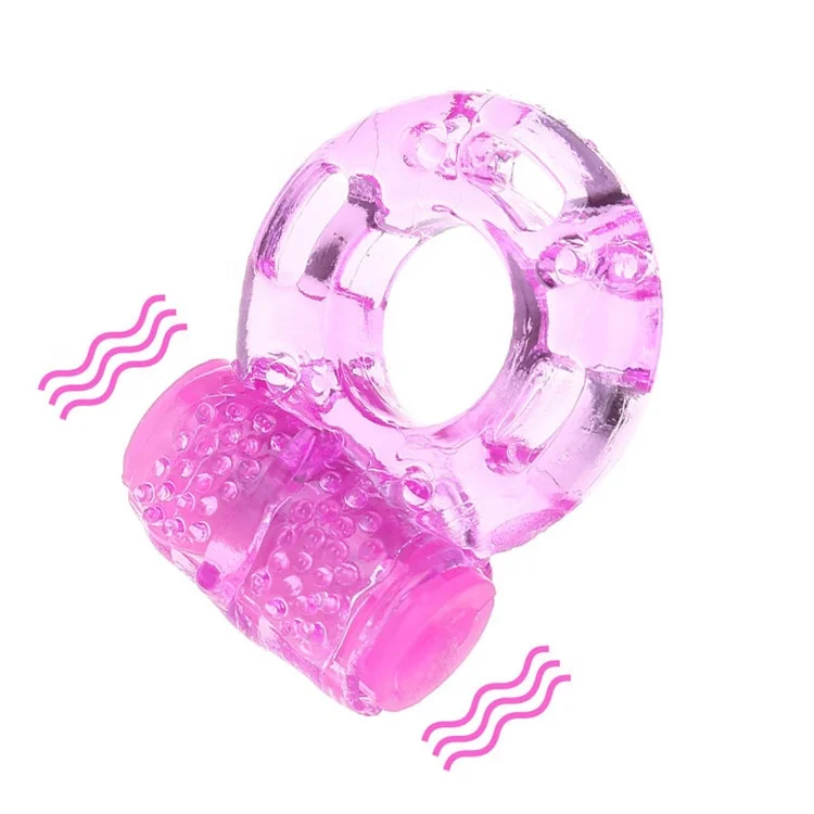 Sex Toy Manufacturer Delay Lock Fine Sex Toys Vibrating Penis Ring Rubber for Sale Cock Ring