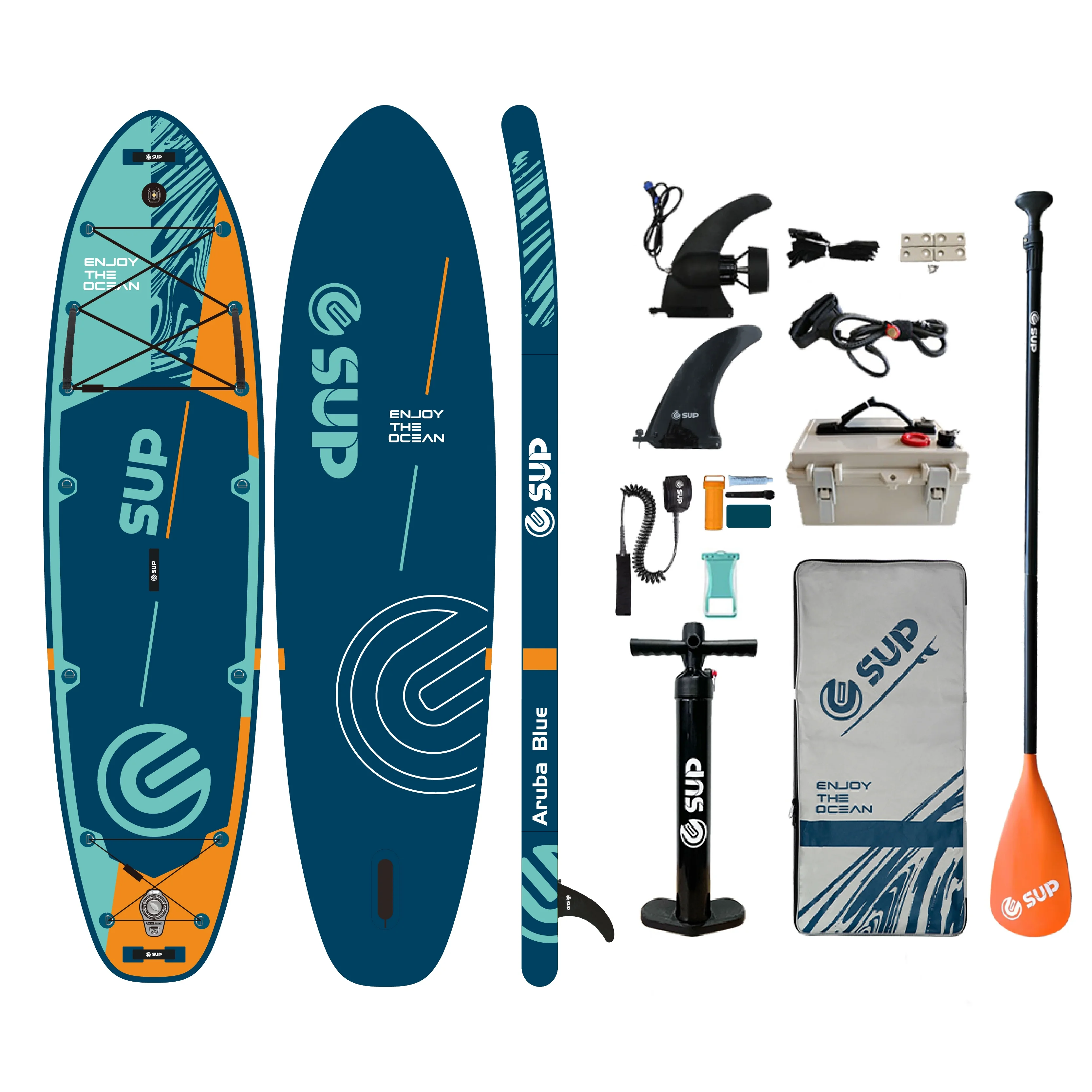 eSUP。モーター付きSUP