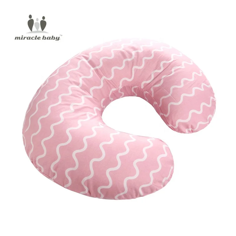 Miracle Baby Nursing Pillow Variety Pattern Slipcover Best for Breastfeeding Moms Soft Fabric Fits Snug on Infant Nursing Pillow