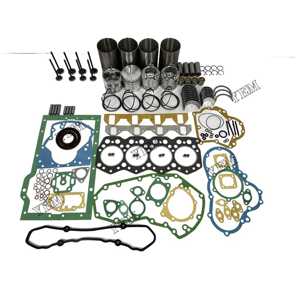 Overhaul Kit With Valves Fit for Mitsubishi S4F Engine 3