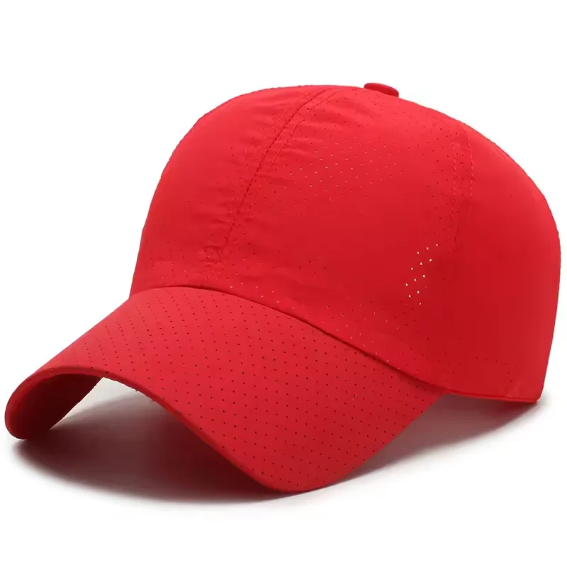 High Quality 6-Panel Structured Baseball Caps Thin Corduroy Fabric Custom Printed Logo Embroidery American Sun Protection Hat