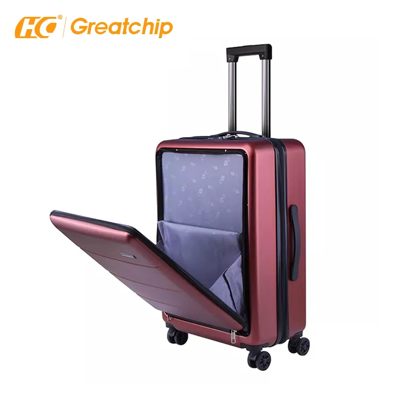 55 cm 4 Double Wheels Expandable Cabin Trolley case Travelling Bags Luggage