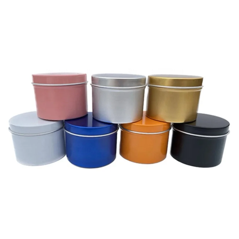 Colored Bulk Containers Bulk Multi Colored Empty Round Jars 100ml Containers Crafts Snack Food ...