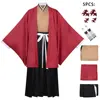Yoriichi Tsugikuni cosplay outfit (including earrings and temporary tattoos)