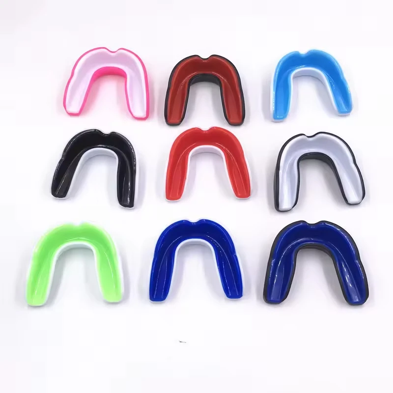 Custom Logo Mouth Guard for Teeth Mouth Guard With Plastic Case Box