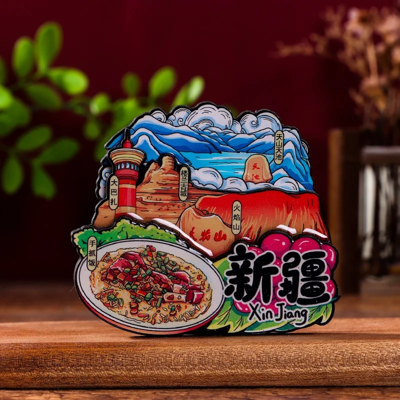 Magnete Frigorifero 3D Cantabria Spagna - Souvenir Artigianale Per Casa