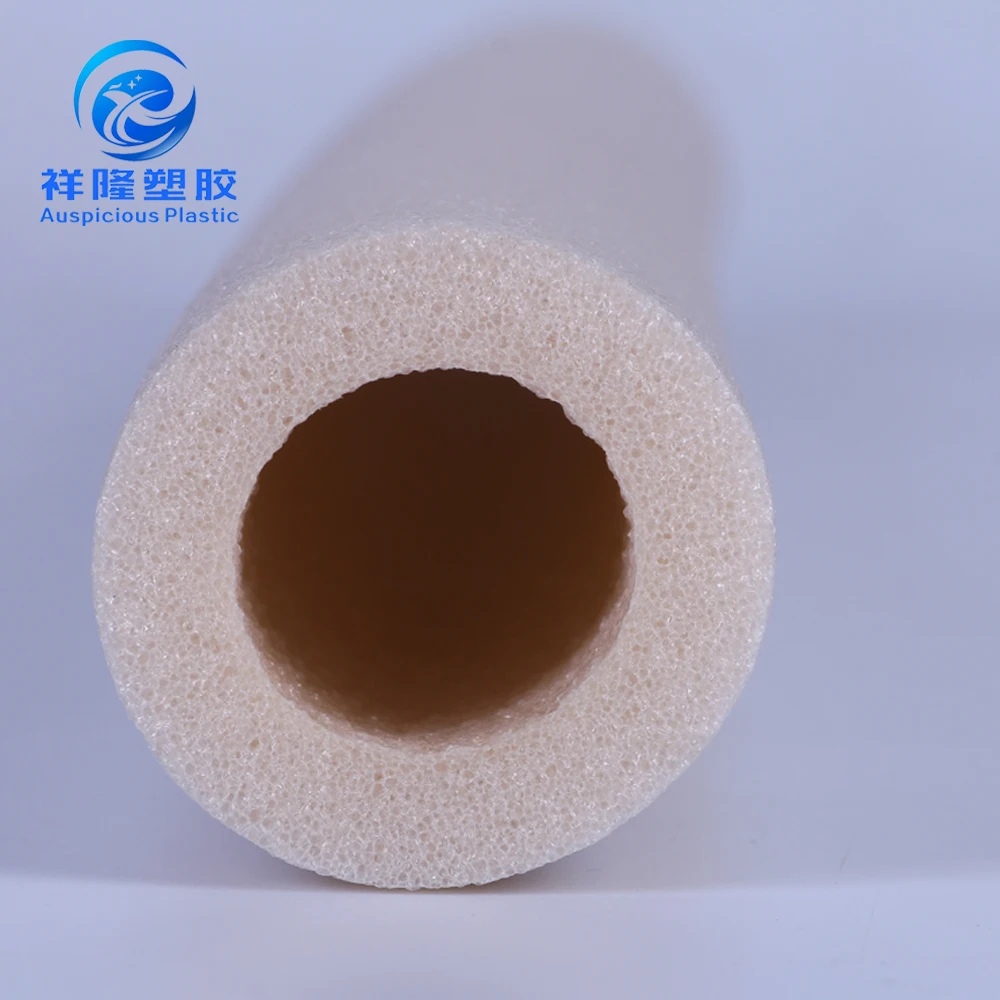 ROHS 6mm Design Shock-proof Polyethylene EPE Foam Pipe Rod Stick Pole Tube with Insulation Function for Packing Padding