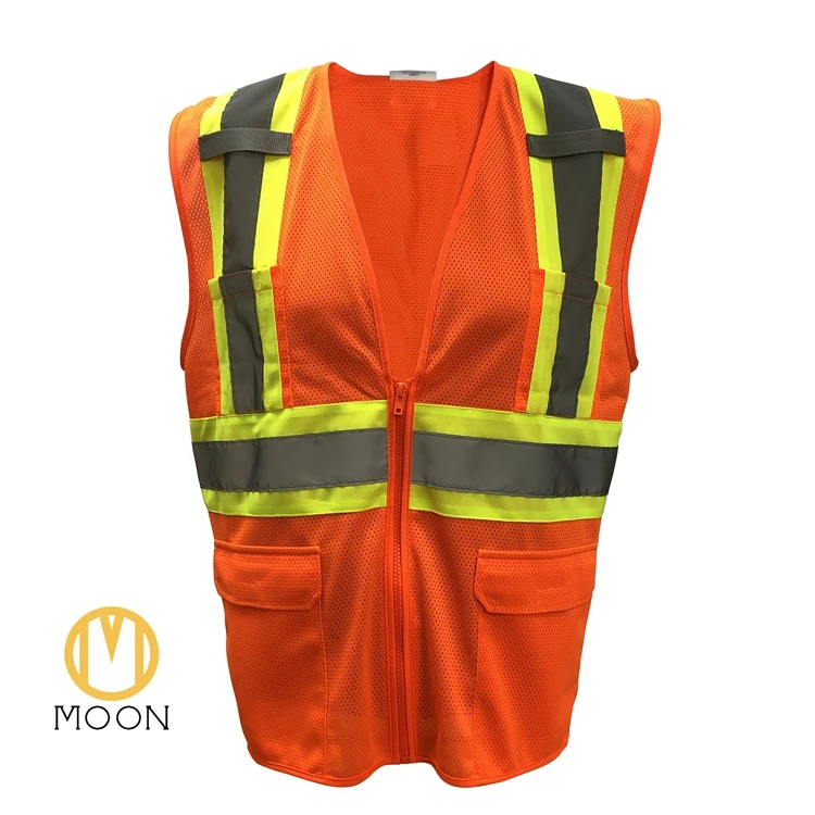 Wholesale Custom Fluorescent Visibility Class 3 Night Reflective Worker