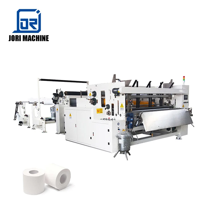 Toilet Tissue Paper Making Production Line With Log Accumulator