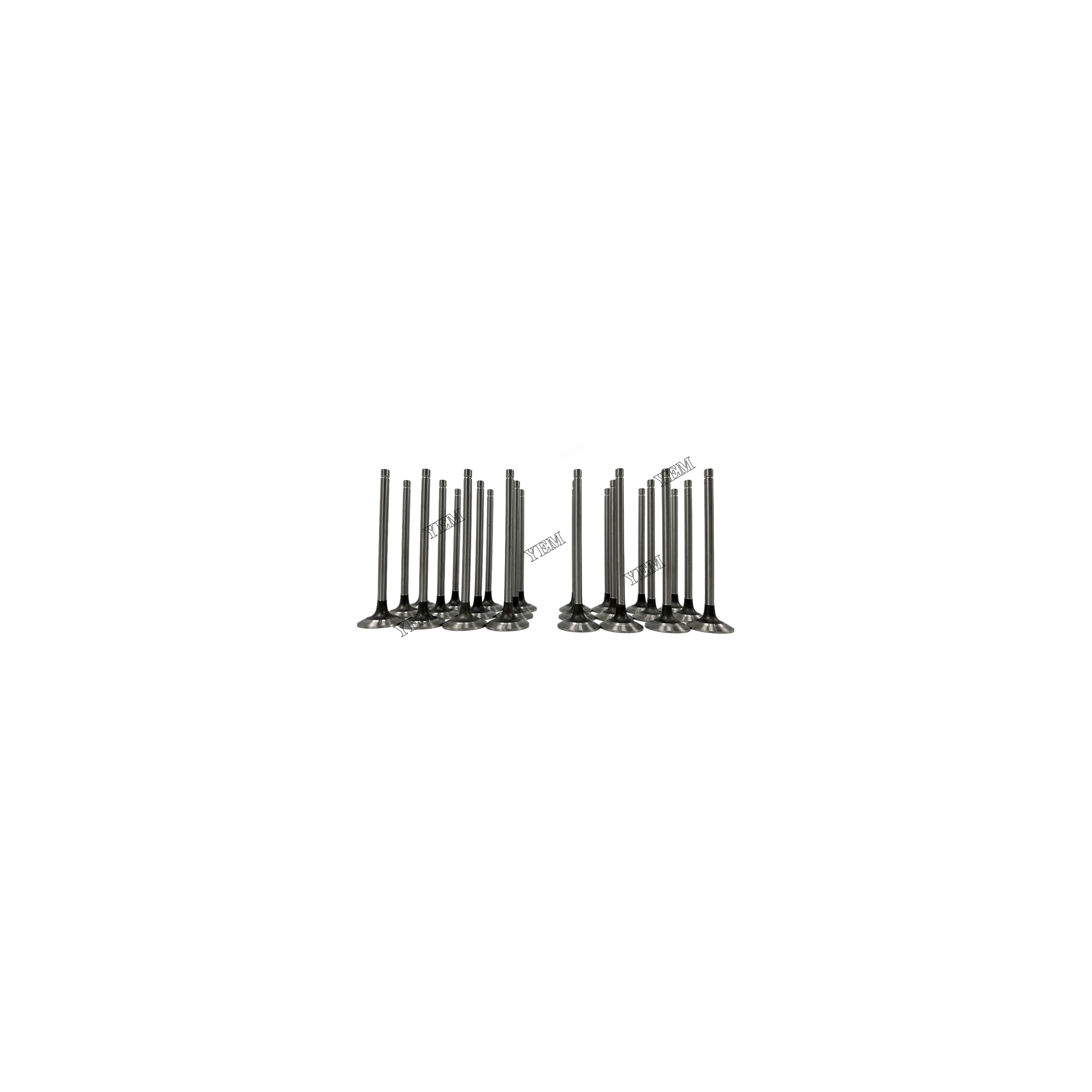 R518806 R524875 Exhaust + Intake Valve 6068 for John Deere Engine Rebuild Kit