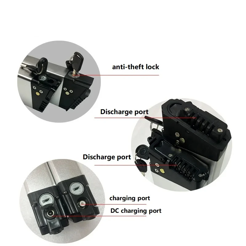 Batterie ENGWE Pour ENGINE X – 48V 16Ah – Vélo Pliant – Occasion état Correct