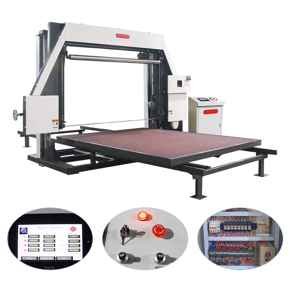 New Automatic Horizontal Foam Cutting Machine for Online Sales With Motor As Core Component in Shenzhen Zhonglida Machinery