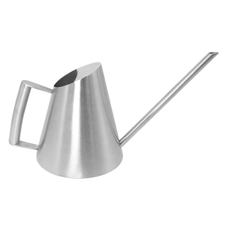 Кастрюля для полива из нержавеющей стали с длинным носиком в современном стиле