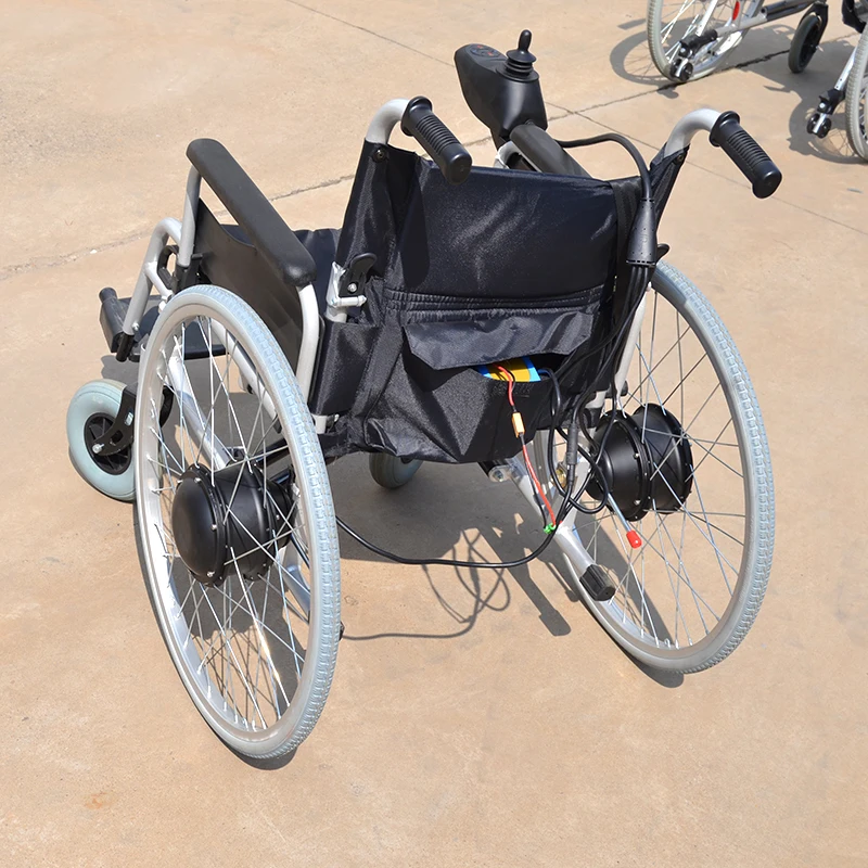 DIY高性能ハンドサイクル電動車椅子変換キット（障害者向け）36v 350w