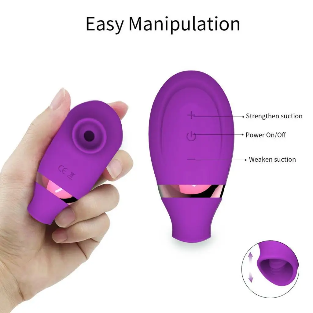 2 in 1 Massage Ball Sucker Licking Tongue Sex Toy Silicone Dual Nipple Vagina Stimulator Clitoris Sucking Vibrator Adult Toy 2 in 1 Massage Ball Sucker Licking Tongue Sex Toy Silicone Dual Nipple Vagina Stimulator Clitoris Sucking Vibrator Adult Toy