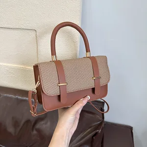 2026 Popular Patchwork Handbags Stylish Crossbody Bags for Women Trendy Bag 2026 Large-capacity Casual Bag