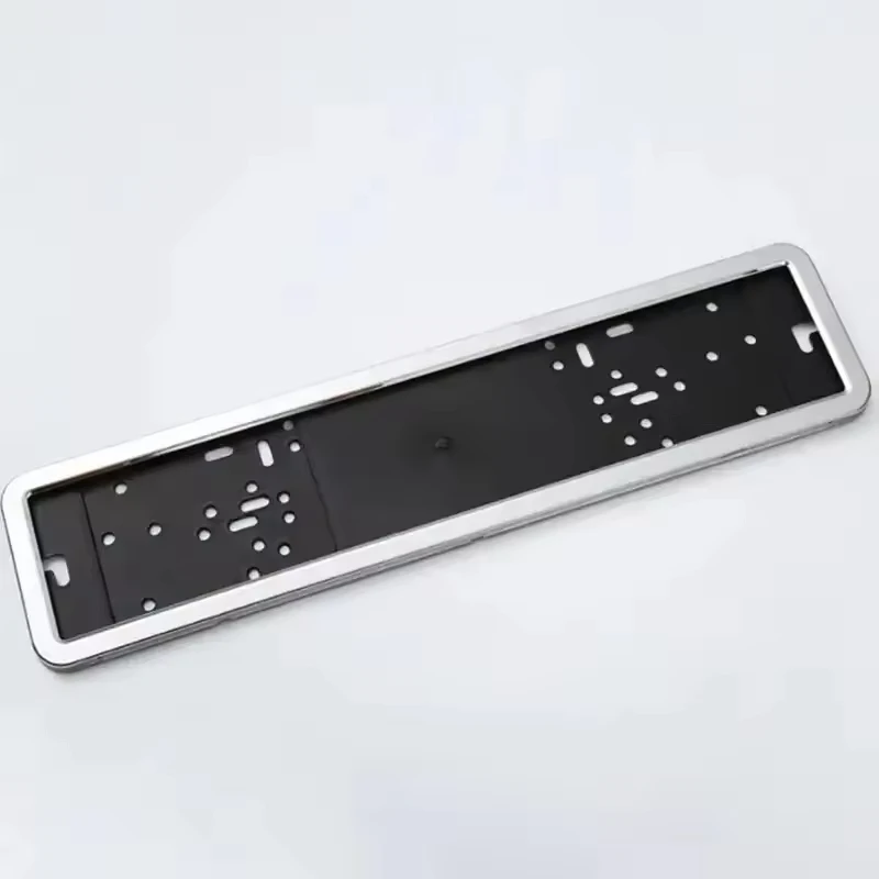 Customized Stainless Car Number License Plate Holder License Plate Frame for Euro Market