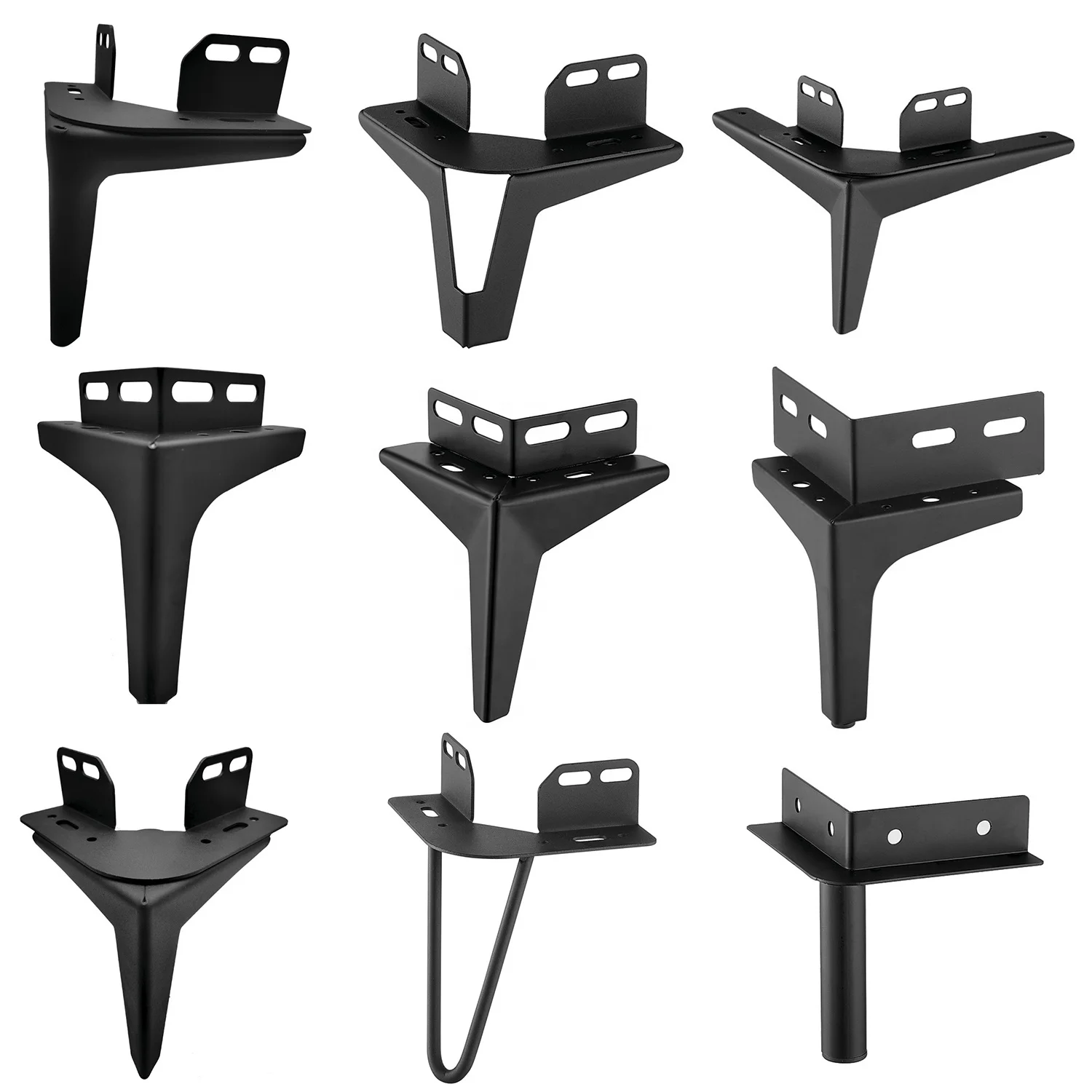 Modern Wardrobe Leg Metal Furniture Hardware Short Durable Y Shape Sofa