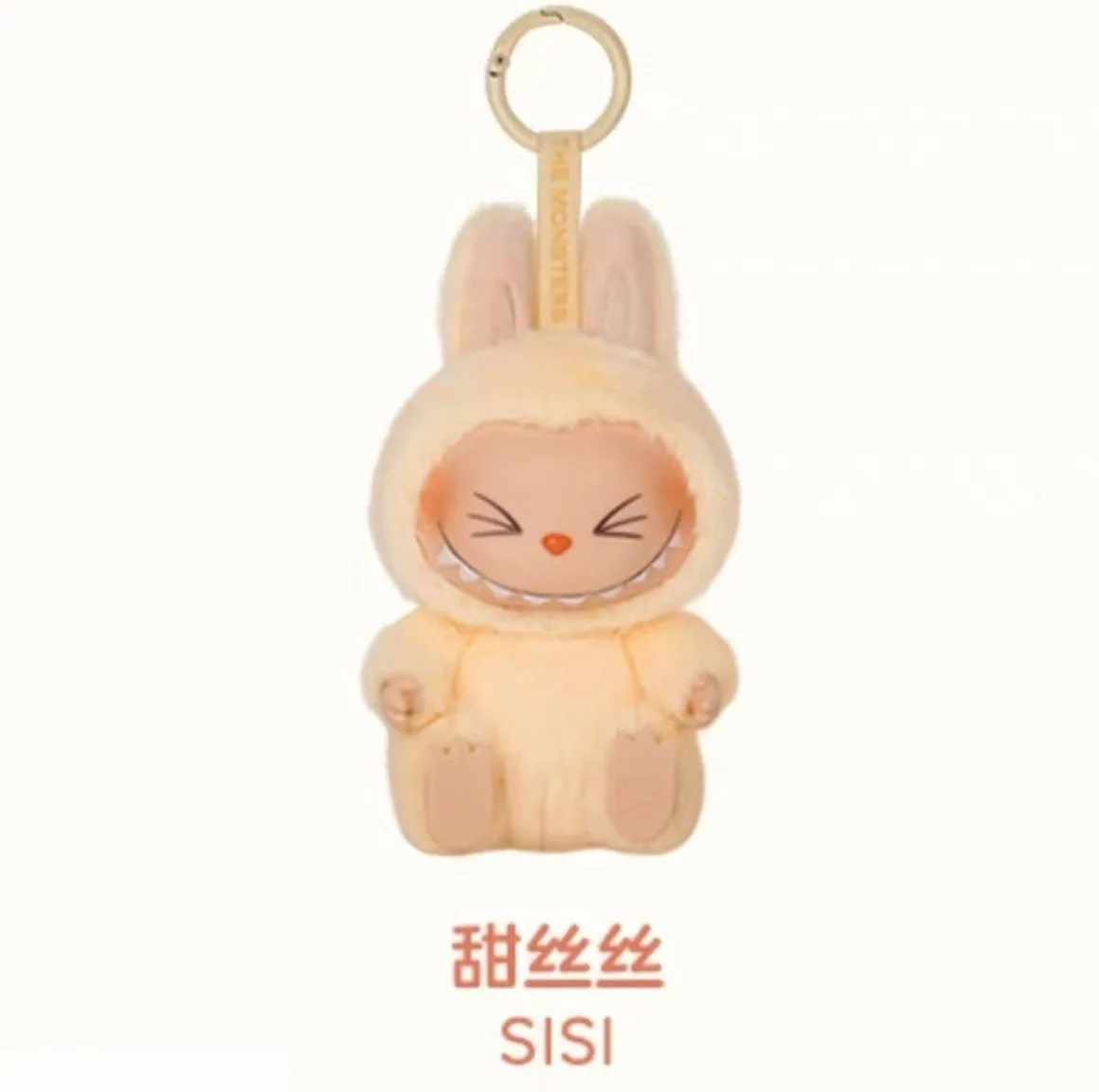 Labubus Second Generation Plush Keychain Macaron Bubble Series Vinyl Dolls Face Plush Doll Blind Box