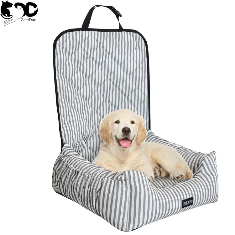 GeerDuo Pet Съемная моющаяся водонепроницаемая защита от царапин мягкая для собак дорожная кровать сиденье заднего и переднего