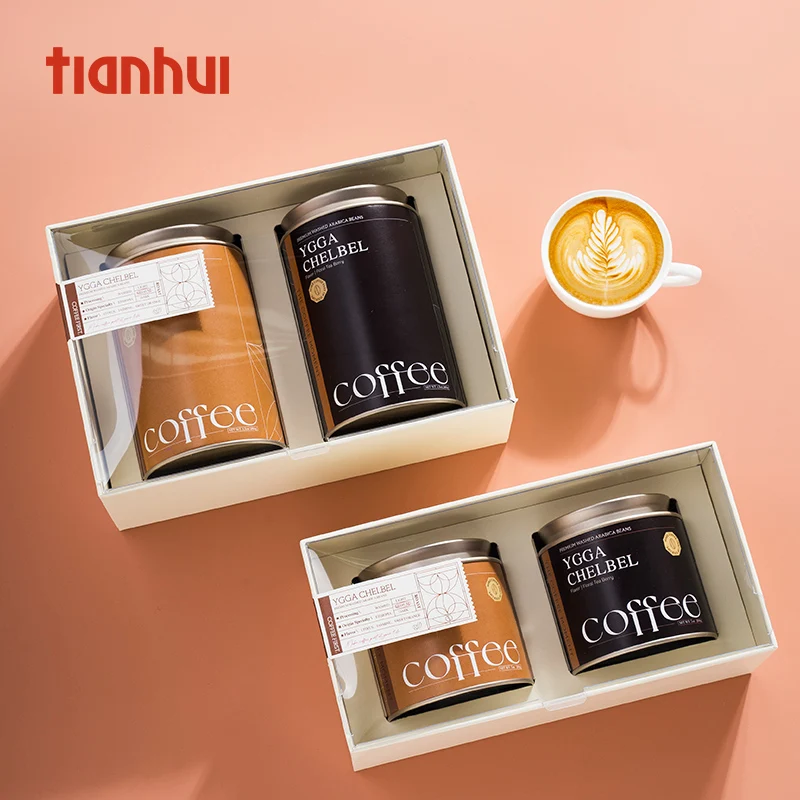 Tianhui – petit Tube composite de qualité alimentaire, récipient hermétique pour grains de café