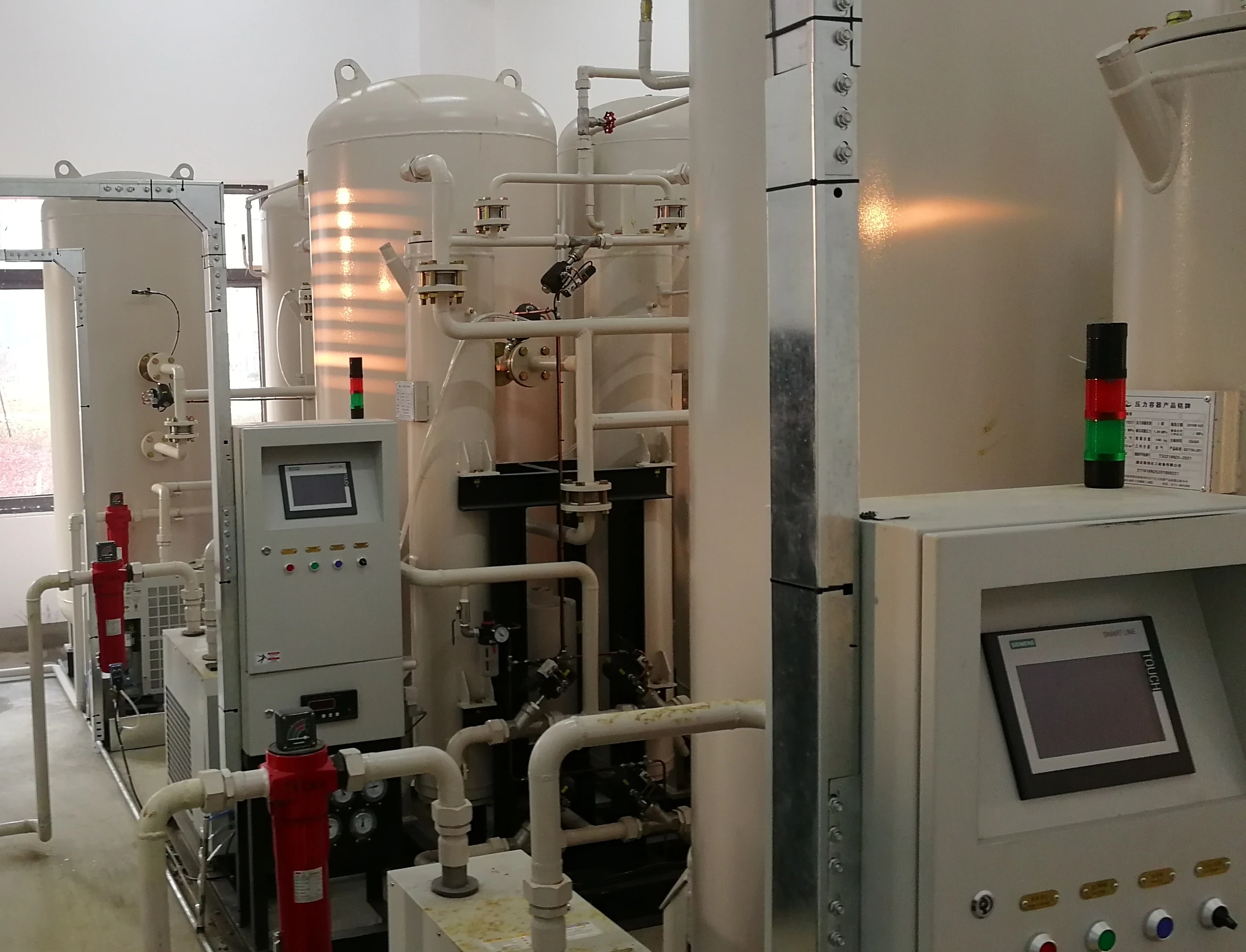 Low Energy Oxygen Generator Device Mobile Oxygen Gas Generating Equipment for Glass Blowing