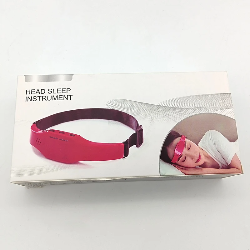 Mini Portable Automatic Head Massage Electronic Sleep Instrument Headache Therapy Device