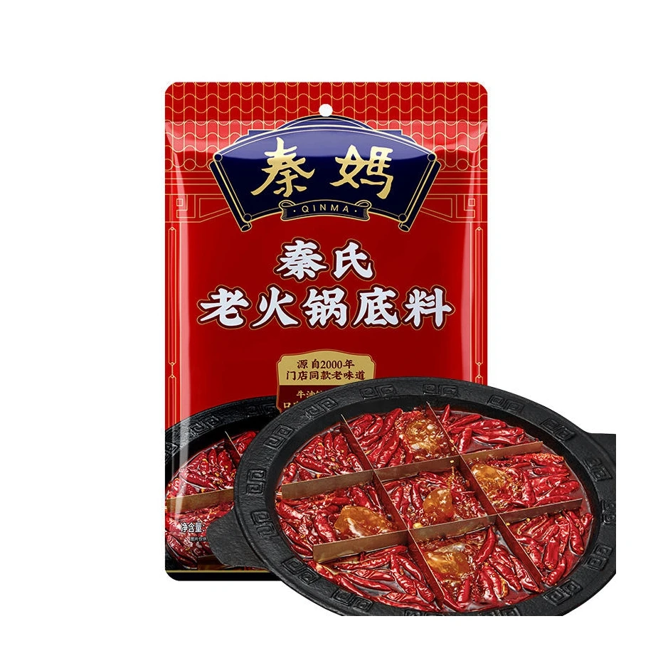 Pagal užsakymą pagamintas kinų klasikinis Sičuano skonio Hotpot prieskoninis aštrus prieskonis virtuvei ir restoranui